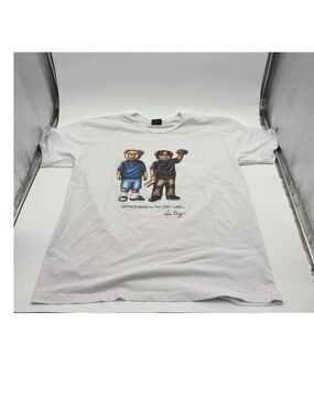 The Dirt Label Menace Bears Graphic T-Shirt White XL